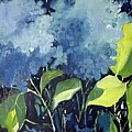 blue flowers